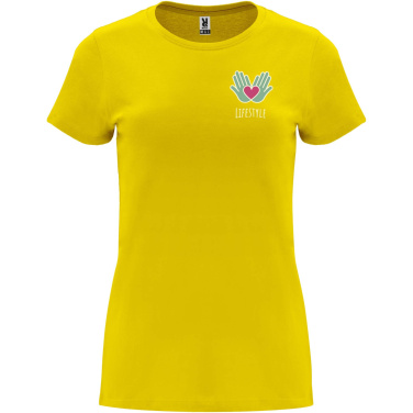 Logo trade promotional products picture of: Capri short sleeve women's t-shirt