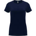 Capri short sleeve women's t-shirt, Navy Blue