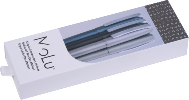 Logo trade promotional items picture of: Metal ballpoint pen Des Moines MoLu