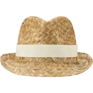 Logo trade promotional giveaways image of: Pricus straw hat