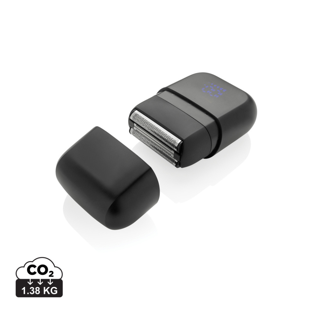 Logo trade promotional gifts image of: TrimBlade re-chargeable Travel Shaver IPX7