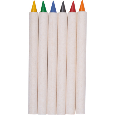 Logotrade corporate gifts photo of: Infinity Set of Wax Crayons KINGSTON