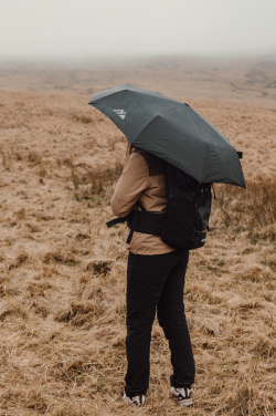 Logo trade advertising product photo of: Nordic Drift Trail 23" AWARE™ RPET Auto open Close UPF 50+ p