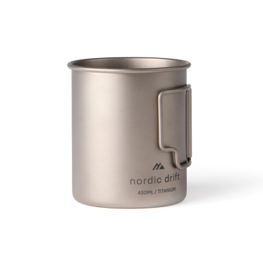 Logo trade advertising products picture of: Nordic Drift Trail Ultra Light Titanium 450ml Cup