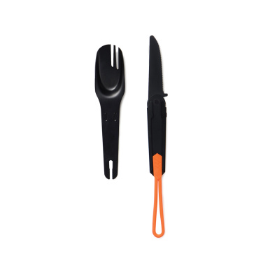 Logo trade promotional giveaways image of: Nordic Drift Trail 4 in 1 outdoor cutlery