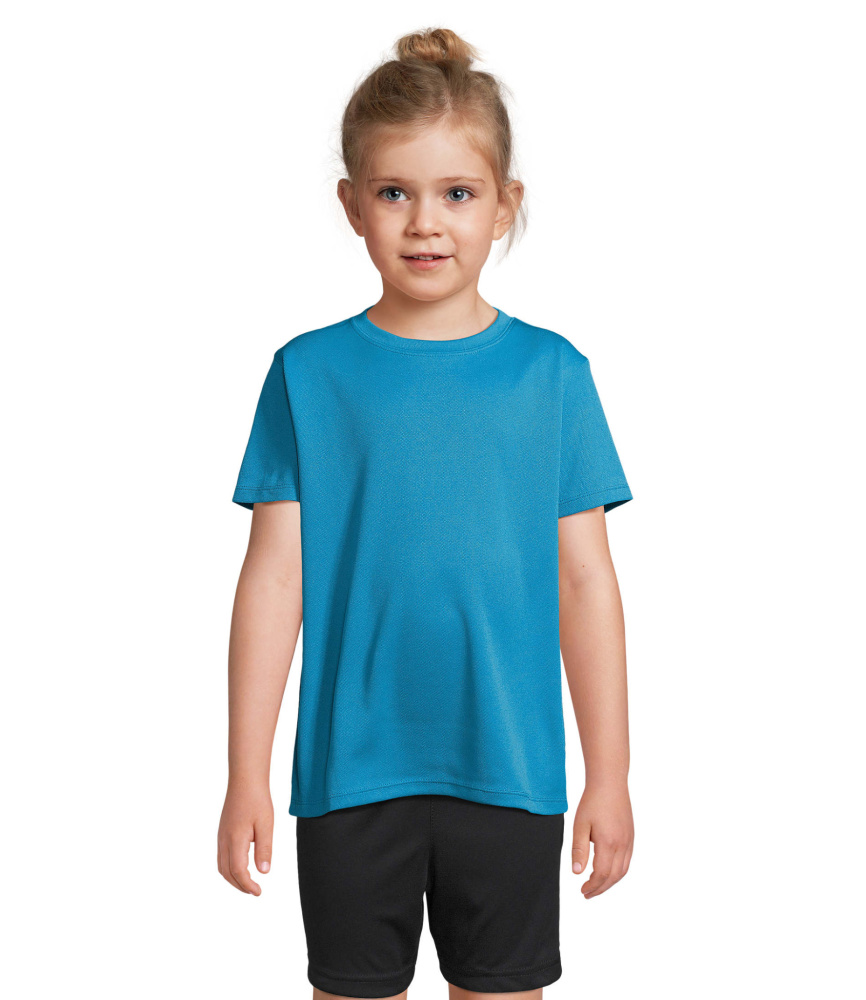 Logo trade promotional products image of: SPRINT KIDS SPORTS T-SHIRT