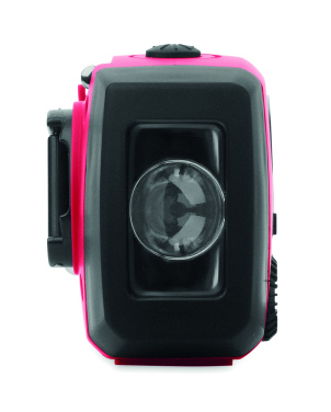 Logo trade promotional merchandise image of: Portable radio SOS with LED torch