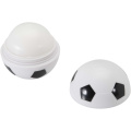 Zuri football-shaped vanilla lip balm with SPF 15, Black
