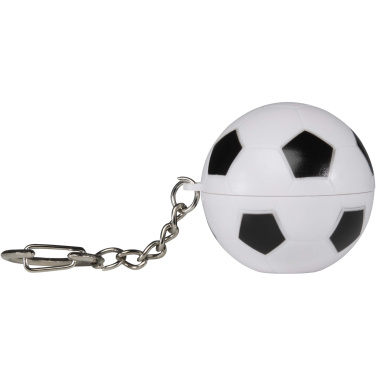 Logotrade corporate gifts photo of: Rami football-shaped vanilla lip balm with SPF 15 and keychain