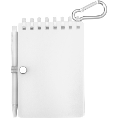 Logotrade promotional gifts photo of: Lig Mini recycled outdoor soft cover notebook and ballpoint pen set (black ink)