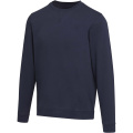 Jasper 280 g/m² unisex OCS organic recycled crewneck sweater, Navy