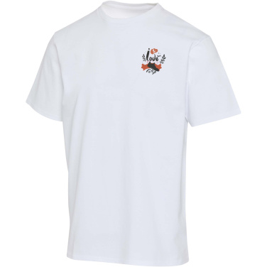 Logo trade advertising products picture of: Lucas 280 g/m2 unisex OCS organic oversized t-shirt