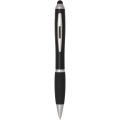 Nash RCS recycled plastic stylus ballpoint pen (black ink), Black