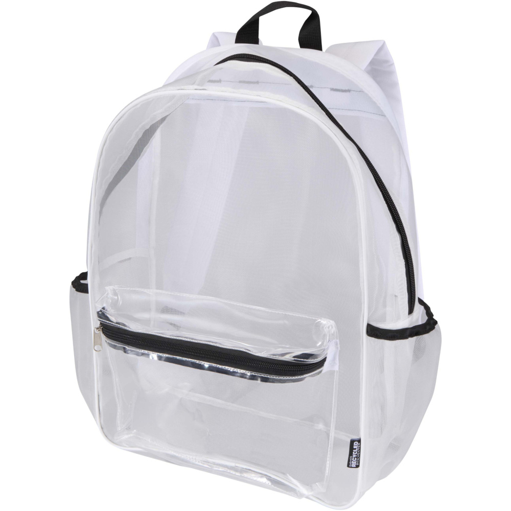 Logotrade promotional merchandise picture of: Mesh GRS recycled backpack 18L