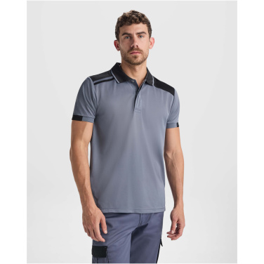 Logotrade promotional giveaways photo of: Samurai 160 g/m2 unisex antibacterial short sleeve polo 