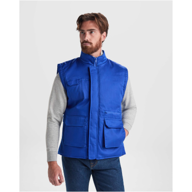 Logotrade advertising products photo of: Amanzor multi-purpose workwear bodywarmer with high neck
