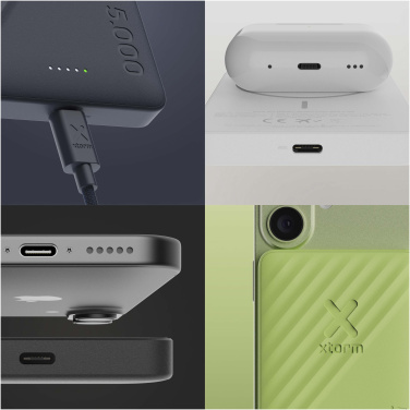 Logo trade promotional gift photo of: Xtorm Go2 15W 5000 mAh wireless power bank