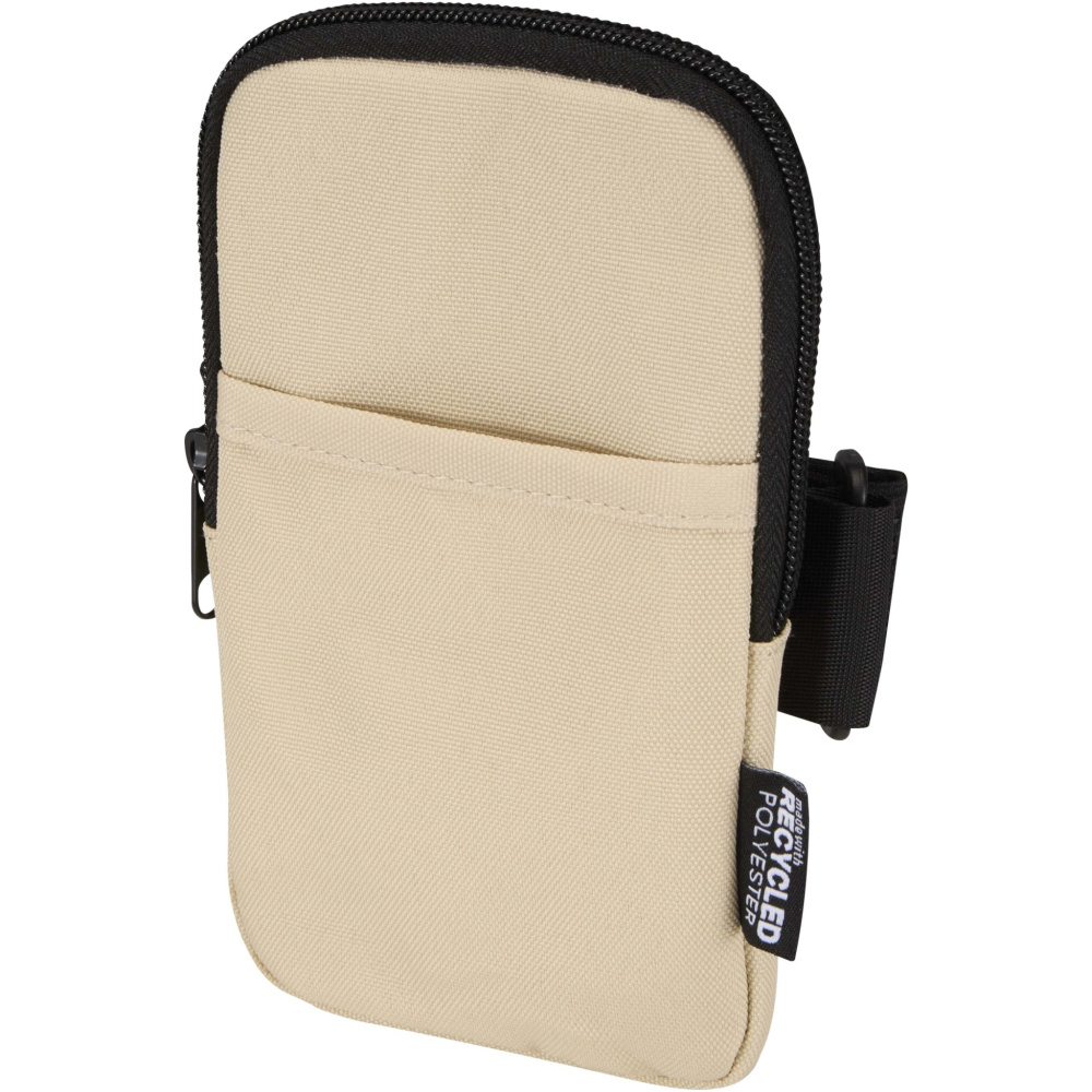 Logotrade promotional merchandise photo of: Byron GRS recycled bottle pouch
