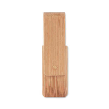Logo trade promotional gifts image of: Bamboo USB