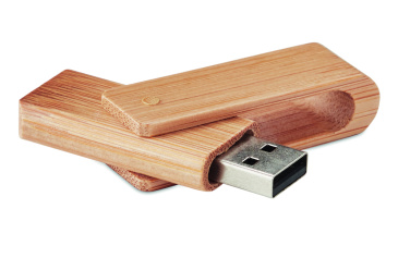 Logo trade promotional merchandise picture of: Bamboo USB