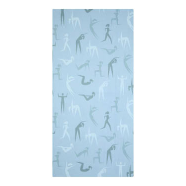 Logo trade business gift photo of: Daisy sublimation microfiber towel 70x140 cm