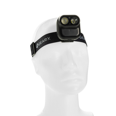 Logotrade promotional gift image of: Gear X RCS rPlastic head torch with motion sensor