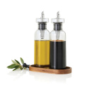 AdHoc Menage AromaPour Oil and vinegar pourer set 300ml, transparent