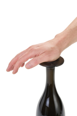 Logo trade promotional merchandise picture of: AdHoc Gusto Champagne stopper