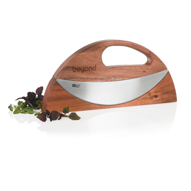 Logo trade corporate gifts picture of: AdHoc Wave Universal chopping knife and pizza cutter