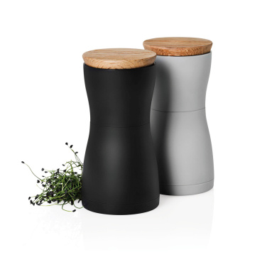 Logo trade advertising products image of: AdHoc Twin Salt and pepper mill set