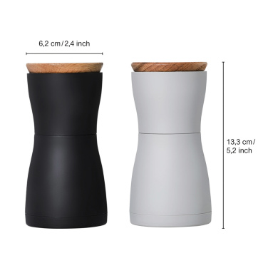 Logo trade promotional gifts picture of: AdHoc Twin Salt and pepper mill set