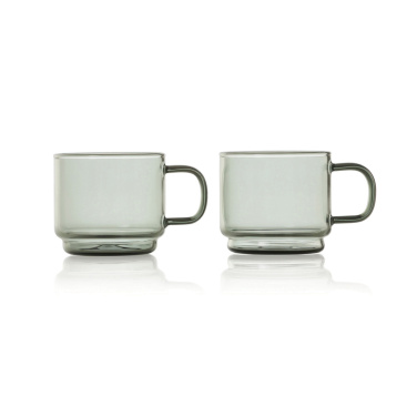 Logo trade advertising products picture of: AdHoc Impact Espresso cups 70ml, 2 pcs set