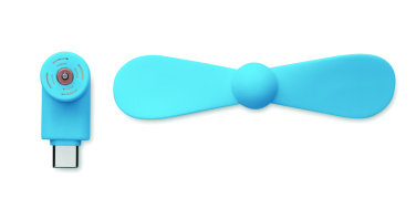Logo trade business gift photo of: Portable USB-C fan