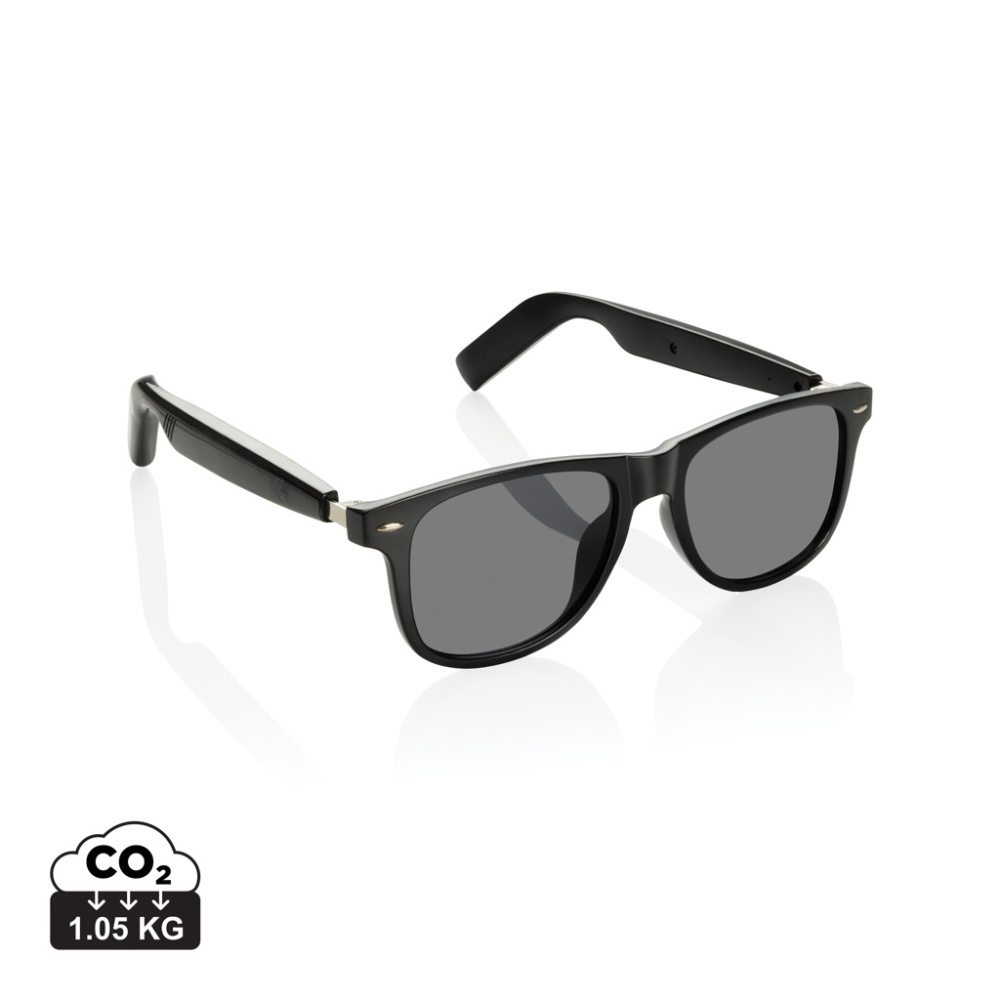 Logo trade advertising product photo of: Miro AI-powered Audio Glasses with translation function