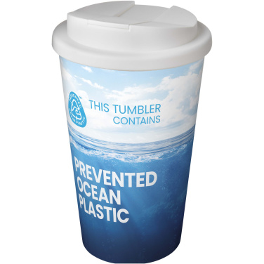 Logotrade business gift image of: Brite-Americano® POP 350 ml insulated tumbler with spill-proof lid