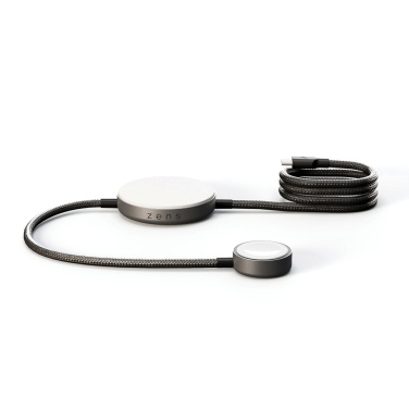Logo trade corporate gifts image of: Zens Office Charger 2 Black