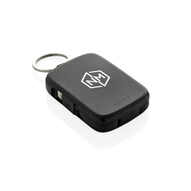 Logotrade promotional giveaway picture of: Nexo RCS keychain 2000 mah powerbank with integrated cables