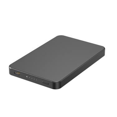 Logo trade corporate gift photo of: Urban Vitamin Marin 5000mAh magnetic 15W wireless powerbank