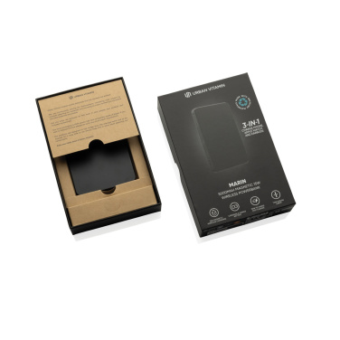 Logotrade promotional merchandise picture of: Urban Vitamin Marin 5000mAh magnetic 15W wireless powerbank