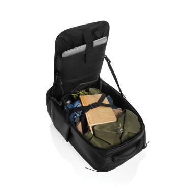 Logotrade corporate gift picture of: Swiss Peak OSLO RCS Wheeled Duffel backpack  cabin proof