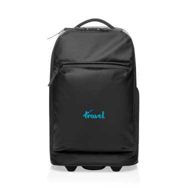 Logo trade promotional gifts image of: Swiss Peak OSLO RCS Wheeled Duffel backpack  cabin proof