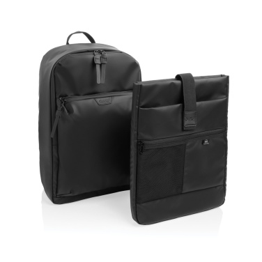 Logo trade business gifts image of: Swiss Peak OSLO RCS Everyday Laptop 15.6' backpack