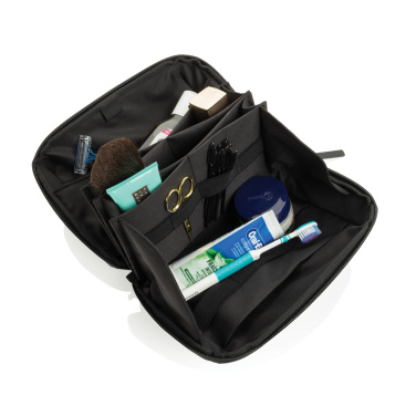 Logotrade corporate gift image of: Swiss Peak OSLO RCS Foldable Toiletry Pouch