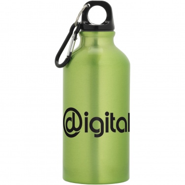 Logo trade ärikingid foto: Oregon 400 ml alumiiniumist veepudel karabiiniga