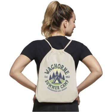 Logo trade reklaamkingi pilt: Oregon 100 g/m² puuvillane nööriga kott 5L