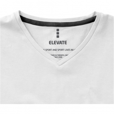 Logo trade meened foto: Kawartha lühikeste varrukatega meeste orgaaniline V-kaelusega T-särk