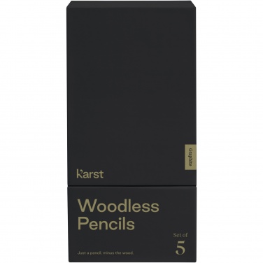 Logotrade ärikingitused pilt: Karst® 5-pakendis 2B puiduta grafiitpliiatsid
