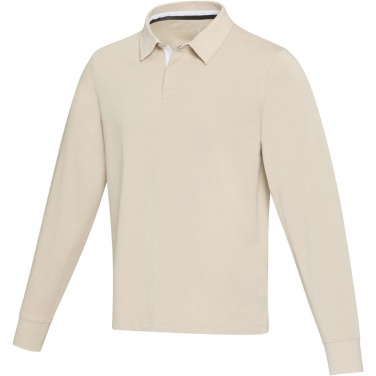 Logo trade reklaamtoote pilt: Clyde unisex orgaaniline ragbi polo dressipluus