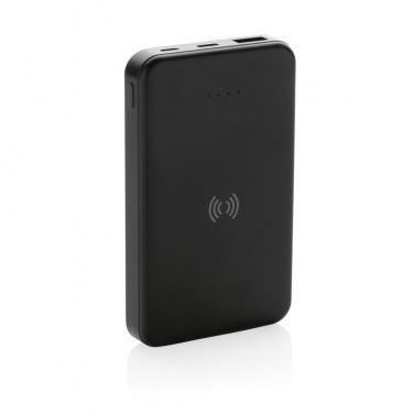 Logotrade reklaamtoote foto: RCS taaskasutatud plastist 5000 mAh 5W juhtmevaba akupank