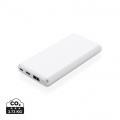 Ultrakiire 10 000 mAh akupank koos PD-ga, valge